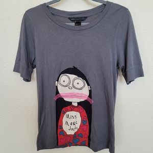 marc by marc jacobs grey tshirt (L)